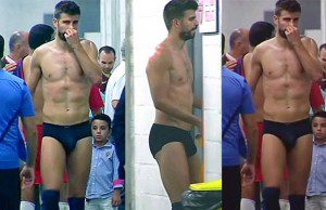 Gerard Piqué big cock bulge Spycamfromguys hidden cams spying on men