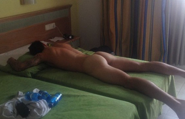 Guys sleeping naked stock photo xxx pic