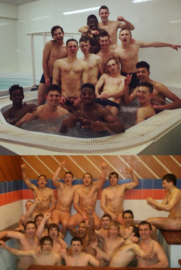 Sportsmen Naked Celebration Bath Tub Spycamfromguys Hidden Cams My