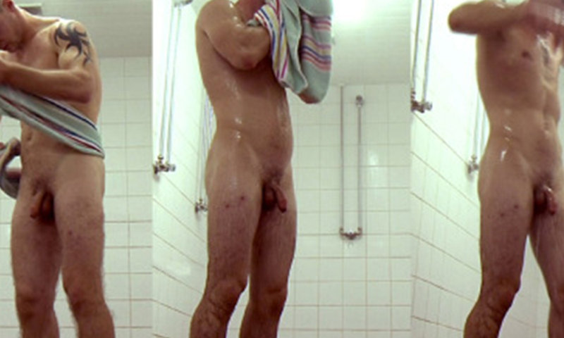 Men soweto in shower nude