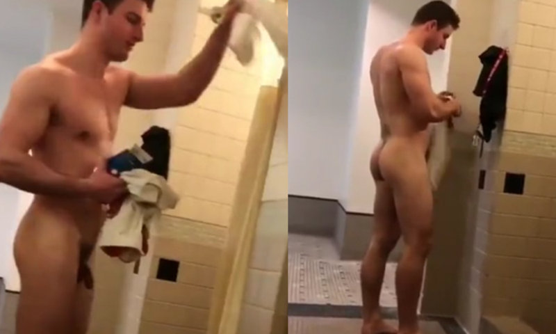 Awesome Stud Caught Before Shower Spycamfromguys