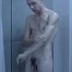 full frontal actor naked in shower scene in Poland movie