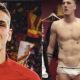 Italian footballer Nicolo Zaniolo underwear bulge