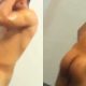 hung black dude caught by spycam in the gym shower