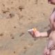 Ginger guy caught naked at the nudist beach