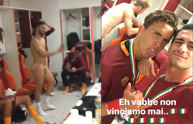 Italian soccer players full frontal naked - Spycamfromguys ...