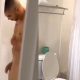 Spy hung guy in shower